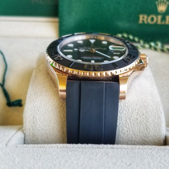 Rolex Yacht Master 18k Gold 268655 Mens Watch - Picture 6 of 7